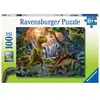 Puzzle 100 pièces XXL Ravensburger L'oasis des dinosaures