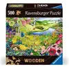 Ravensburger Puzzle En Bois - Rectangulaire - 500 Pcs - Jardin De La Nature