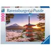 Ravensburger Puzzle 1000 pièces Cerisiers en fleurs du Mont Fuji - Adu...