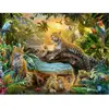 Ravensburger Puzzle 1500 pièces :  Léopards dans la jungle