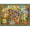 Puzzle 500 pièces - Famille Disney - Ravensburger - Jaune Marron Rouge...