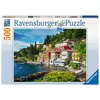 Ravensburger Lake Como, Italy 500 Piece Jigsaw Puzzle for Adults & for Kids Age 10 and Up