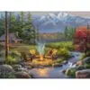 Ravensburger Puzzle 2d for seniors: living room by the river 750 elements RAP 164455