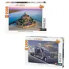Nathan - Puzzle - Sethi Premier Et Hathor / Fresque egyptienne - 1500 Pieces - Ref :876648
