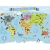 Puzzle enfant Nathan - Carte du monde - 150 pièces - A partir de 7 ans