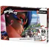 Puzzle Ladybug 60 pièces Nathan pour enfant dès 6 ans avec trieur de pièces à 3 compartiments