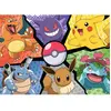 Puzzle 100 pièces - NATHAN - Pokémon Pikachu Evoli - Blanc - Mixte - 6 ans