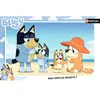 NATHAN - PUZZLE ENFANTS - CADRE 15 PIECES - BLUEY A LA PLAGE - FILLE O