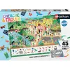Puzzle enfant 45 pièces Nathan Au zoo Cherche et trouve