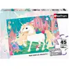 Puzzle 45 pièces Nathan Jolie licorne