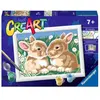 Ravensburger CreArt Lapins en peluche