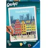 CreArt Stockholm 24x30 cm - Peinture par numéros   Dès 12 ans   Ravensburger - 23520
