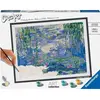 Ravensburger   CreArt Grand Format 30 x 40 cm   Claude Monet   Tableau Les Nymphéas   Art Collection   Loisir créatif   Peinture par numéros Adulte - Activité détente et créative dès 12 Ans   23651