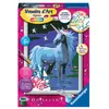 Ravensburger Lignes colorees - Numéro d'art - petit - licorne et étoiles