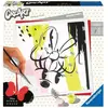 Ravensburger CreArt Peinture au numéro : Carré - Disney Minnie Mouse Modern