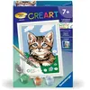 CreArt Kids 8x12cm : Chaton brun