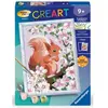 Ravensburger CreArt Kids 18x24cm - Ecureuil au printemps