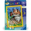 Ravensburger CreArt Kids 18x24cm : Chat et son compagnon le papillon