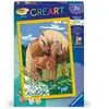 Ravensburger CreArt Kids 31x21cm : Fiers chevaux