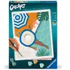 Ravensburger Creart 24x30 Cm Pool Time, Adulte, Peinture Par Numéros, 25523,