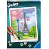Peinture au numéro Ravensburger Creart Format Grand Printemps à Paris