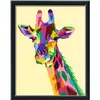 CreArt Girafe 24x30 cm - Peinture par numéros   Dès 12 ans   Ravensburger - 28993