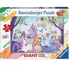 Ravensburger Puzzle de 24 Pièces Thème Licornes de la Collèction Giant Floor Multicolore