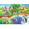 Ravensburger Puzzle éducatif 2x12 pièces sur les animaux du zoo pour enfants - Neuf