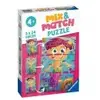 Puzzle 3x24 pièces Ravensburger - Mix&Match Sirènes Et Monstres
