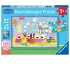 Ravensburger Puzzles 2X12 P - Les Aventures De Peppa Pig - Pp: Peppa Pig