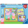 Puzzle 3x49 pièces Ravensburger - Peppa Pig