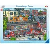 Puzzle 48 Pièces Ravensburger - Les pompiers sur la voie ferrée