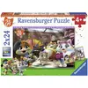 Puzzles 2 x 24 pièces Ravensburger Les 44 Chats jouent de la musique