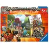 RAVENSBURGER - Puzzles 3x49 pieces Le Bien contre le Mal / Gormiti