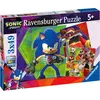 Pack 3 puzzles x 49 pièces Ravensburger Les aventures de Sonic Prime