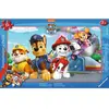 Ravensburger Puzzle cadre 15 pièces : Pat'Patrouille : Quatre sauveteurs courageux