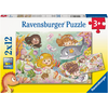 2 Puzzles - Fées et Sirènes 12 Pièces  Ravensburger