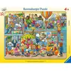 Ravensburger Puzzle cadre 35 pièces : Le magasin de jouets des animaux