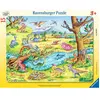 Puzzle Cadre - Dinosaures 15 Pièces  Ravensburger