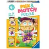 Puzzle 3x24 pièces Ravensburger - Mix&Match Vêtements colorés
