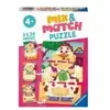 Puzzle 3x24 pièces Ravensburger - Mix&Match Farm Friends