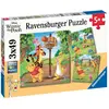 Ravensburger Puzzles 3 x 49 pièces : Disney Winnie l'Ourson : Journée sportive