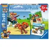 Ravensburger Puzzle 3 x 49 pièces : Equipe 4 pattes Pat Patrouille (Paw Patrol)