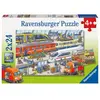 Ravensburger - 09191 1 - Puzzle - Tumulte À La Gare - 2 x 24 Pièces