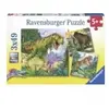 Ravensburger - 09358 8 - Puzzle - Les Maîtres de La Préhistoire - 3X 49 Pièces