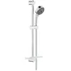 Ensemble de douche 3 jet Grohe Bar avec barre en laiton chromé 1 750mm