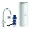 Grohe - Robinet red duo avec boiler L-Size, C-spout chrome