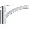 Grohe Eurosmart Robinet De Cuisine 1 Trou Avec Bec Bas Et Douchette Ex