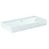 Grohe Lavabo Cube Céramique 100 cm, 1 trou, alpin blanc PureGuard