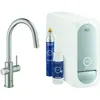 Grohe Blue Home Kit de démarrage Mitigeur bec C Supersteel (31541DC0)